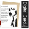 Dalmatian Printable Card