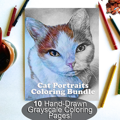 Cat Coloring Bundle