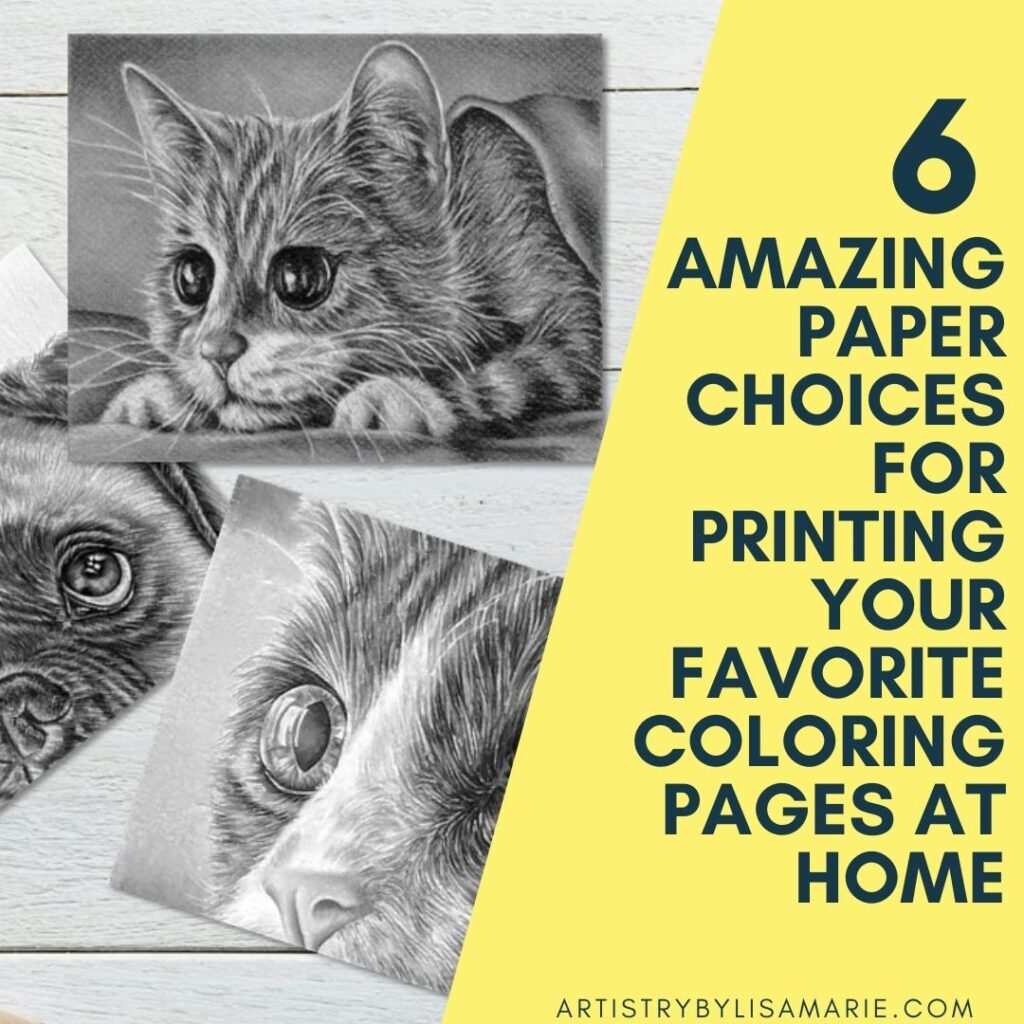 6 Amazing Paper Choices To Print Your Favorite Coloring Pages At