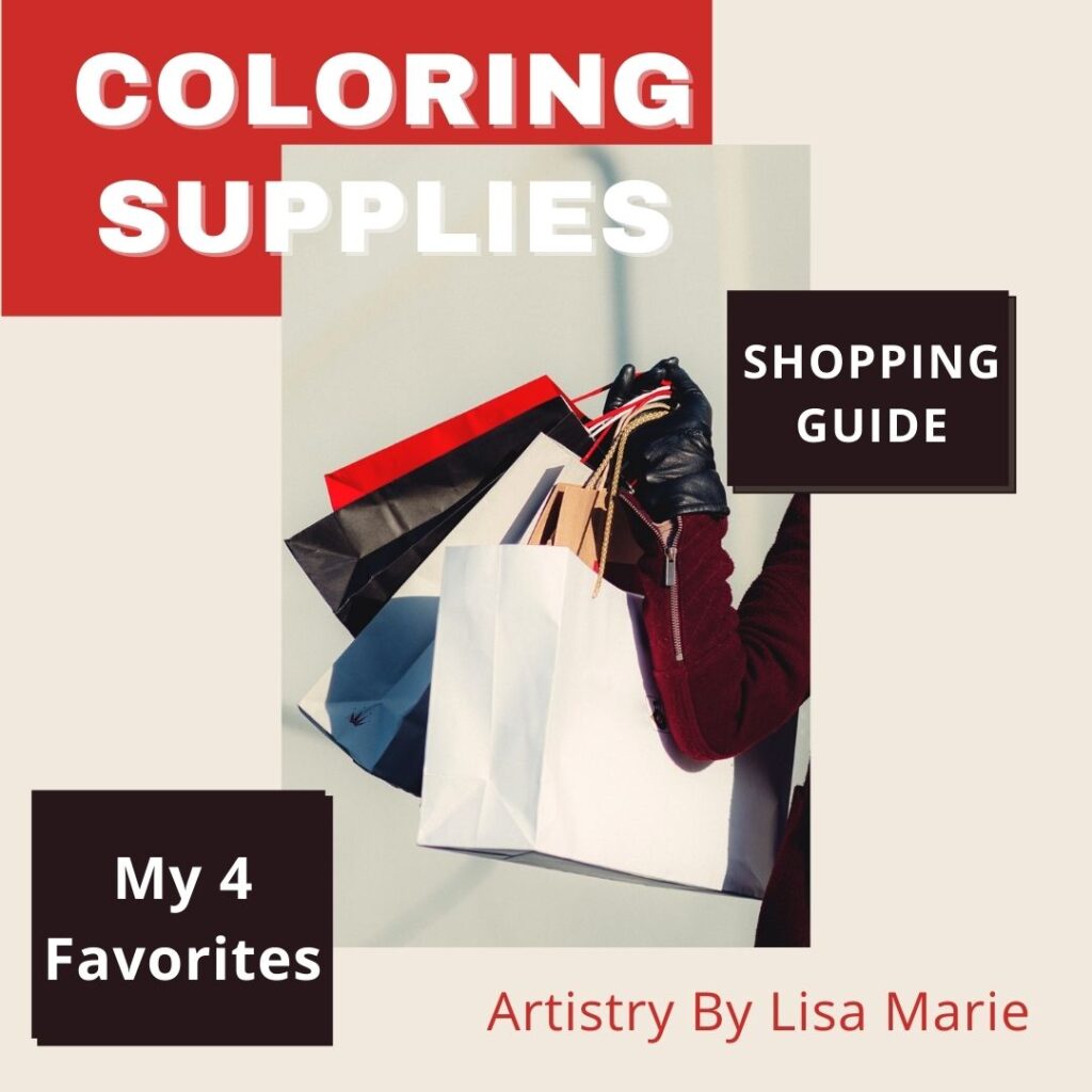 Coloring Supplies Shopping Guide