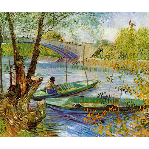 "Fishing in Spring" by Van Gogh