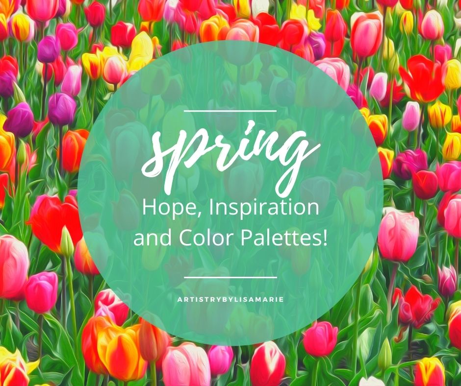 Spring hope inspiration and palette