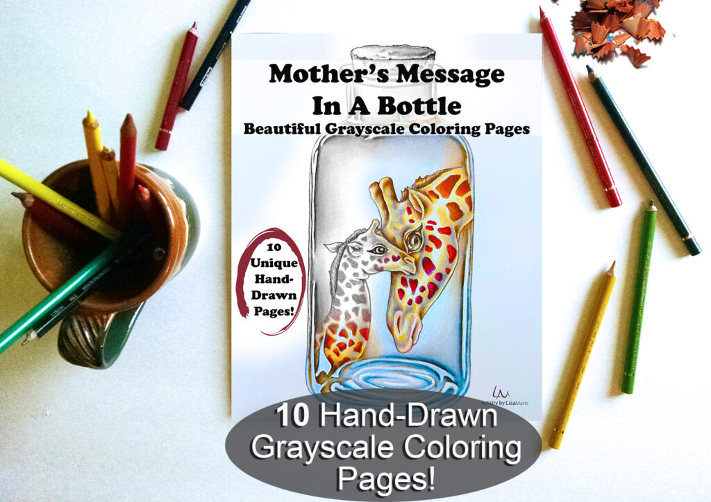 mother printable coloring bundle