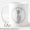 Coloring Belly Dancer Mug