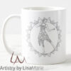 Mandala Dancer Coloring Mug