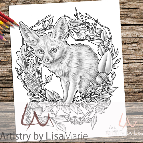 complicated animal coloring pages